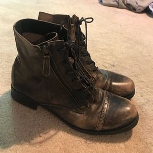ALDO Distressed Combat Boots
